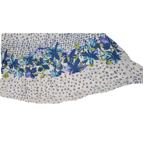 💙 Free People Paradise Jumpsuit – Blue & White – Size Large - Picture 12 of 15